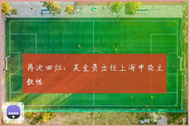 再次回归，吴金贵出任上海申花主教练